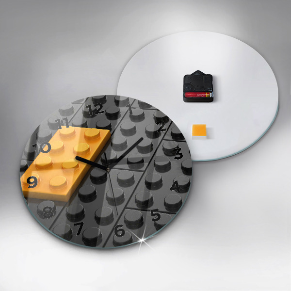 Kerek fali üvegóra Játék blokkok