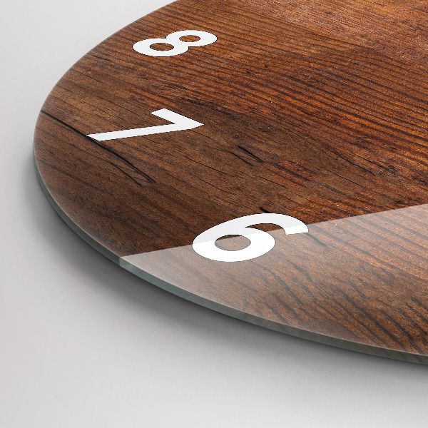 Kerek fali üvegóra Régi fa