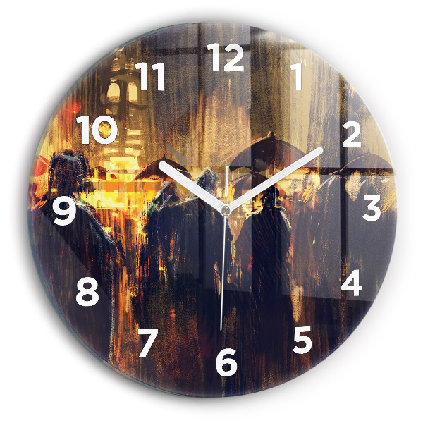 Kerek fali üvegóra Impresszionizmus a művészeti piactéren