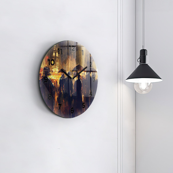 Kerek fali üvegóra Impresszionizmus a művészeti piactéren