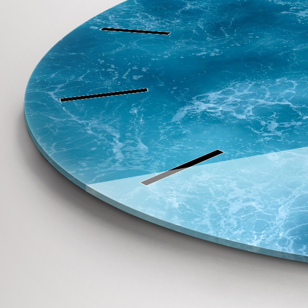 Kerek fali üvegóra Tengervíz