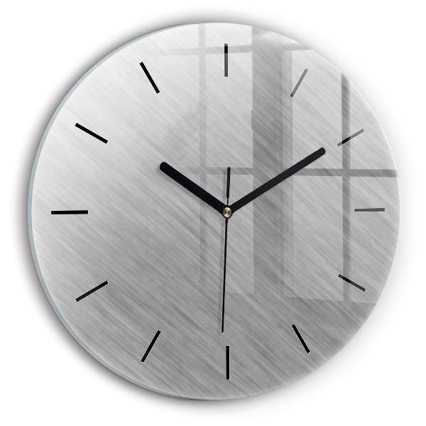 Kerek fali üvegóra Fém fal