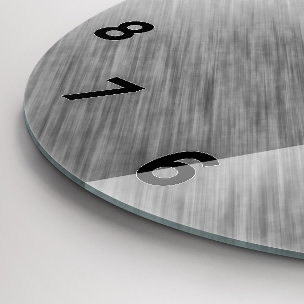 Kerek fali üvegóra Fém fal