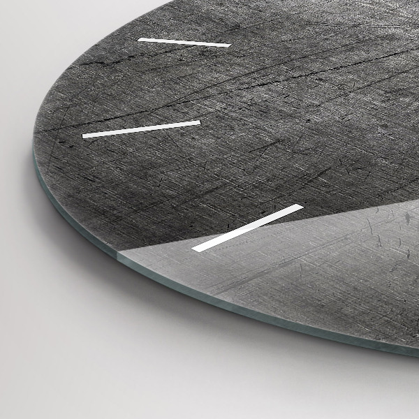 Kerek fali üvegóra Fém fal