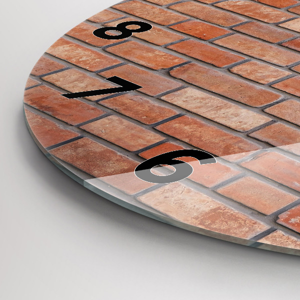 Kerek fali üvegóra Téglafal