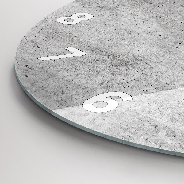 Kerek fali üvegóra Nyers fal