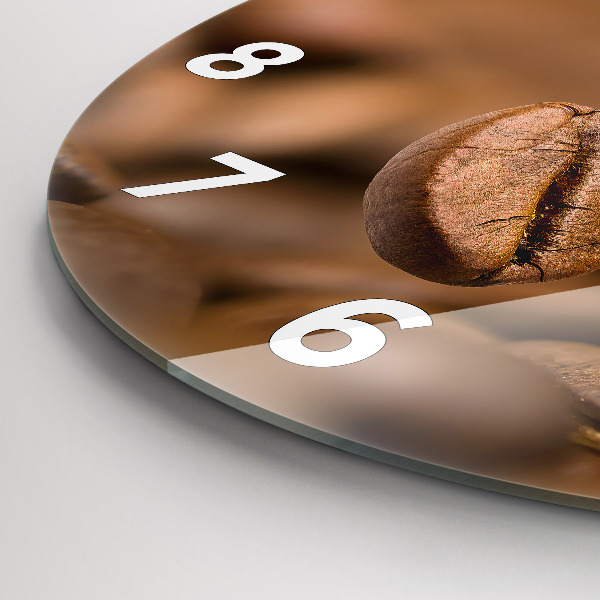 Kerek fali üvegóra Absztrakt színek