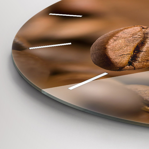 Kerek fali üvegóra Absztrakt színek