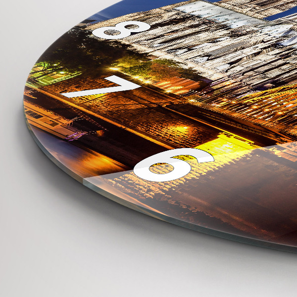 Kerek fali üvegóra Híd Németországban