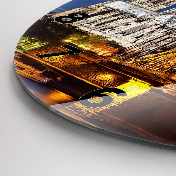 Kerek fali üvegóra Híd Németországban