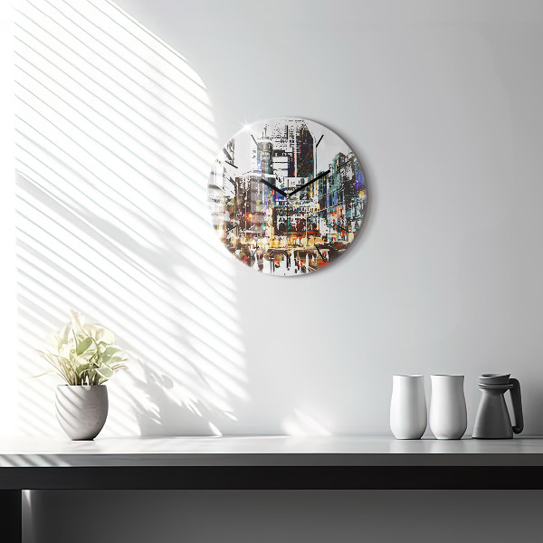 Kerek fali üvegóra New York City