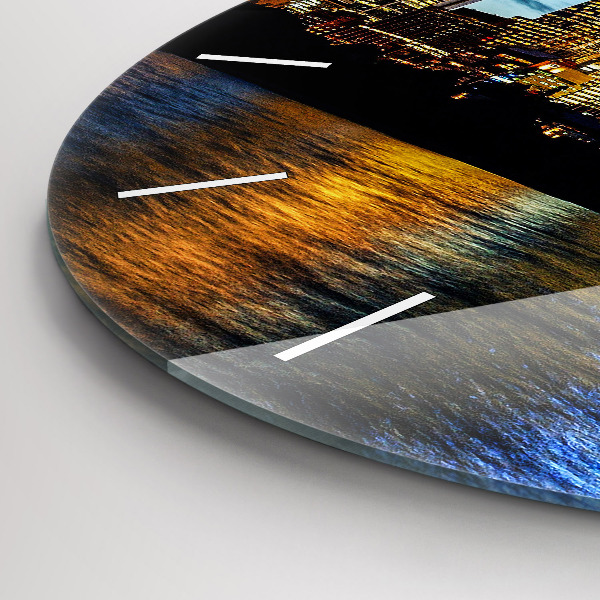 Kerek fali üvegóra Sydney az Este