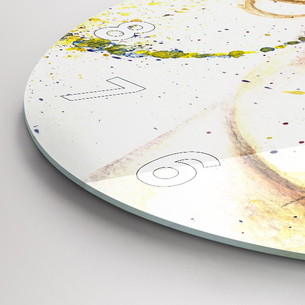 Kerek fali üvegóra Egy titokzatos nő portréja