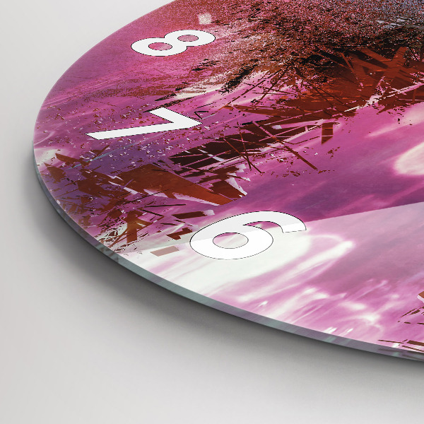 Kerek fali üvegóra Kibertér