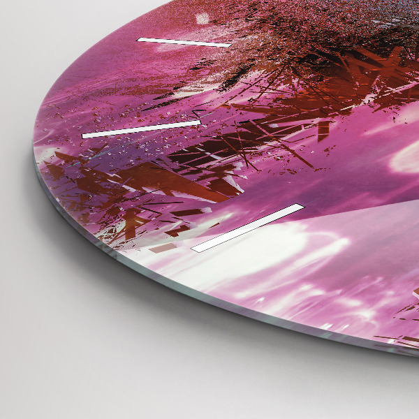 Kerek fali üvegóra Kibertér