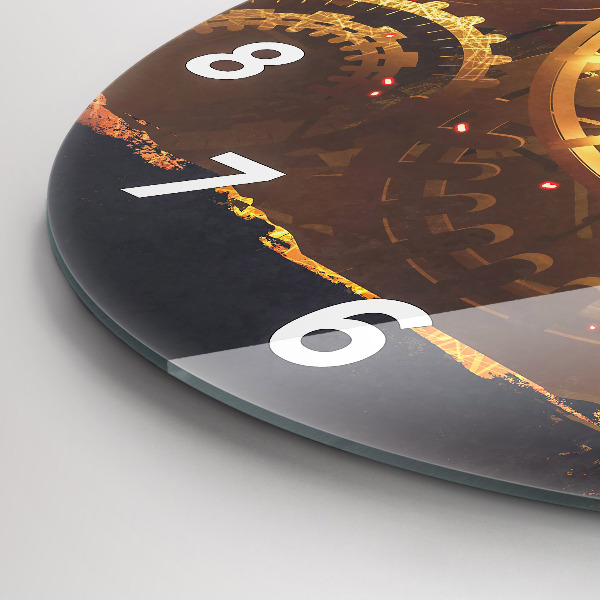 Kerek fali üvegóra Idő – Mechanizmus