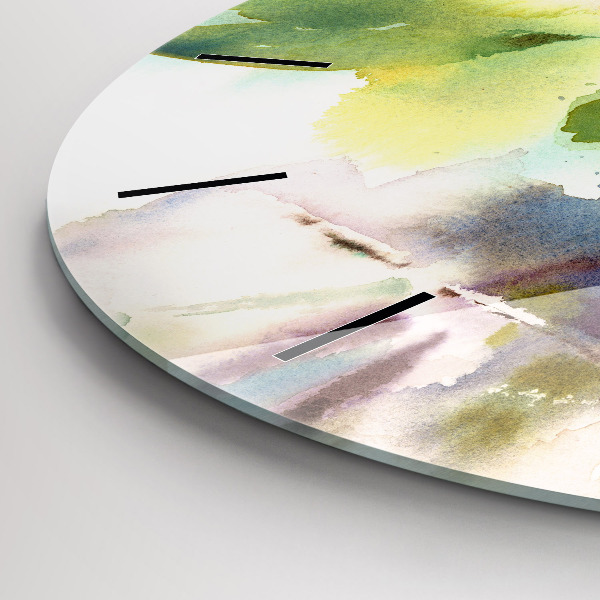 Kerek fali üvegóra A természet vizualizálása