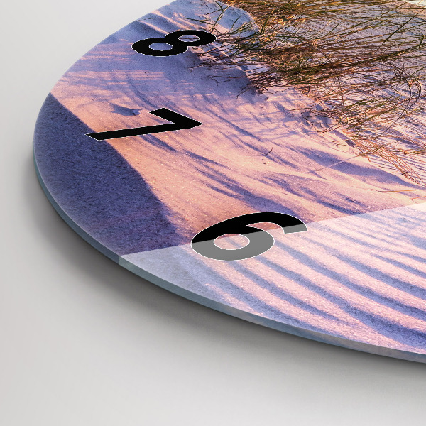 Kerek fali üvegóra Lengyel Napos-tenger