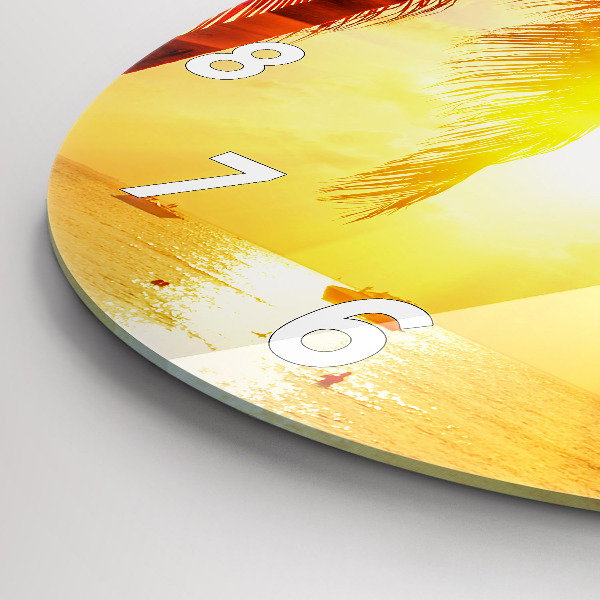 Kerek fali üvegóra Ünnepek Pihenés