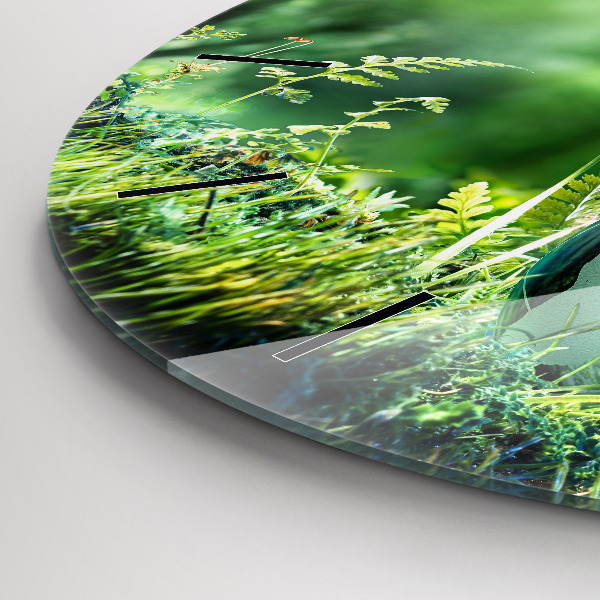 Kerek fali üvegóra Földgolyó