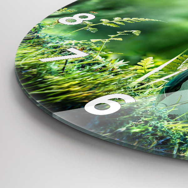 Kerek fali üvegóra Földgolyó