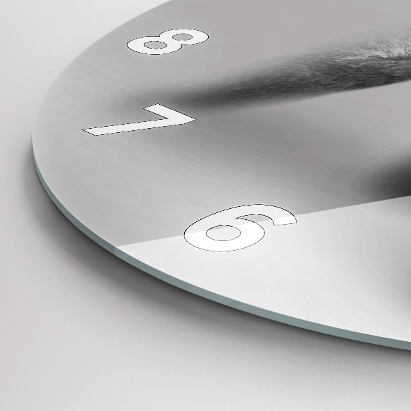 Kerek fali üvegóra Állatművészeti gyűjtemény