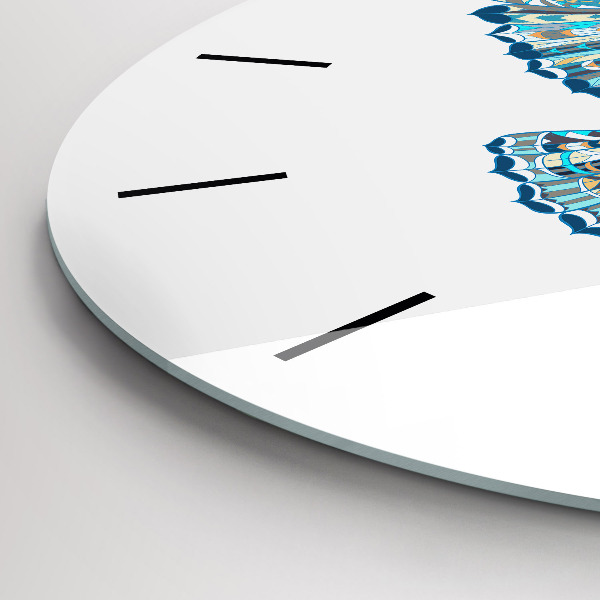 Kerek fali üvegóra Bagoly repülés közben