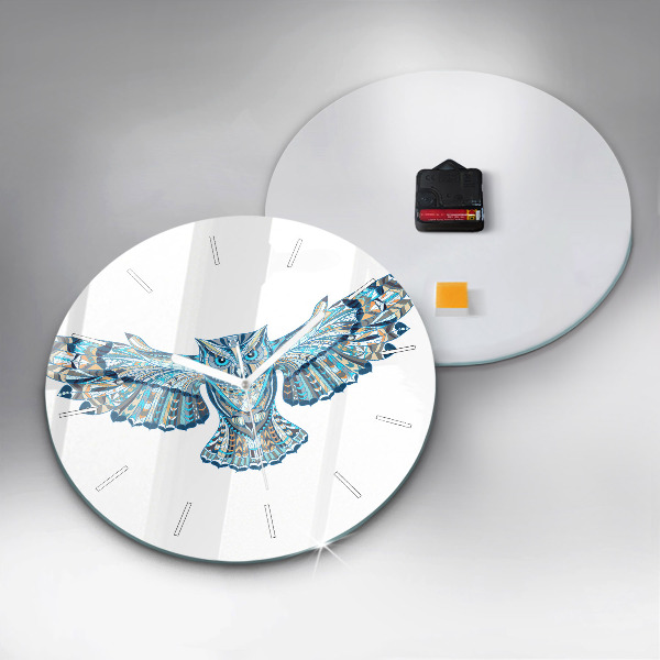 Kerek fali üvegóra Bagoly repülés közben