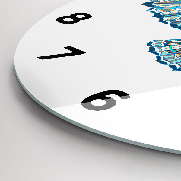 Kerek fali üvegóra Bagoly repülés közben