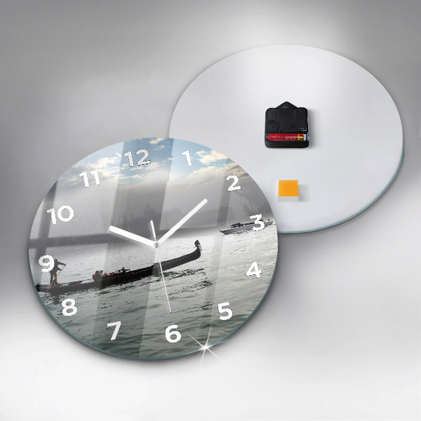 Kerek fali üvegóra Gondola Velencében