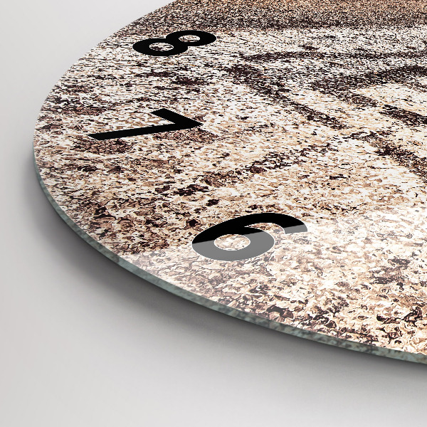 Kerek fali üvegóra Route 66 USA