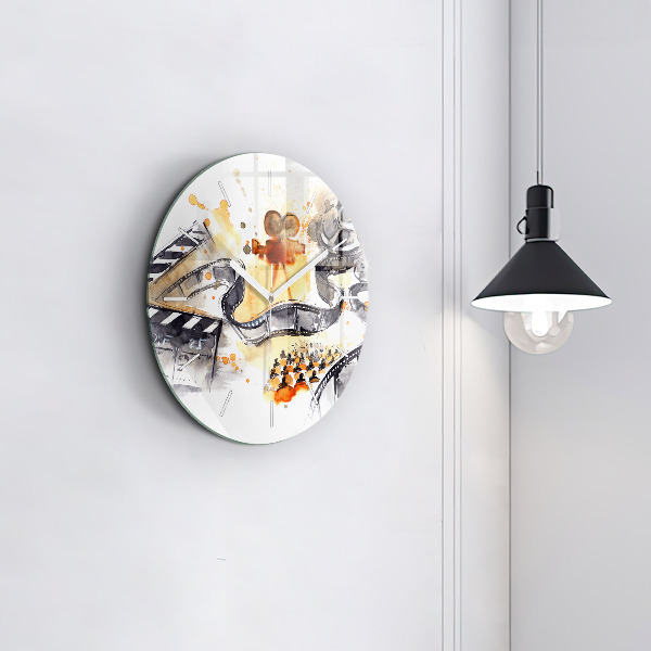 Kerek fali üvegóra Operatőr kamera