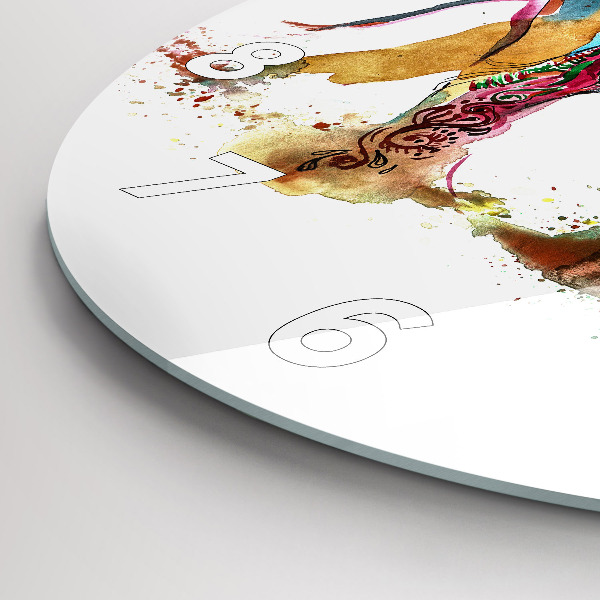 Kerek fali üvegóra Indiai kultúra