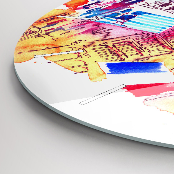 Kerek fali üvegóra Vonzó országok a világon