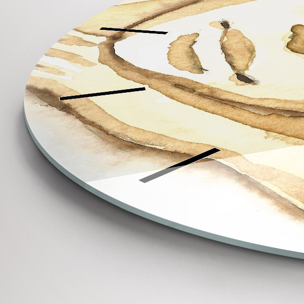 Kerek fali üvegóra Egy nő portréja