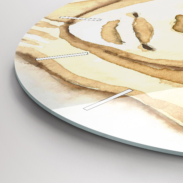 Kerek fali üvegóra Egy nő portréja