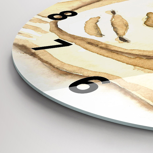 Kerek fali üvegóra Egy nő portréja