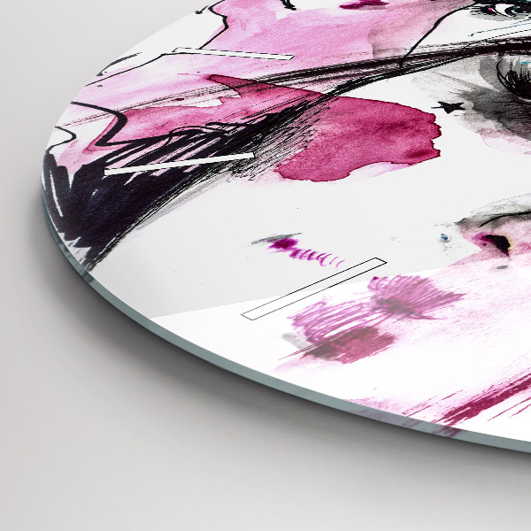 Kerek fali üvegóra Az absztrakció sok arca