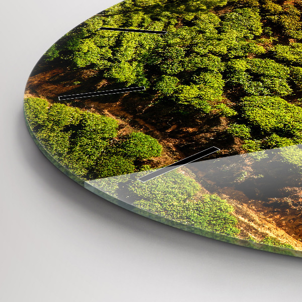 Kerek fali üvegóra Tea Hill