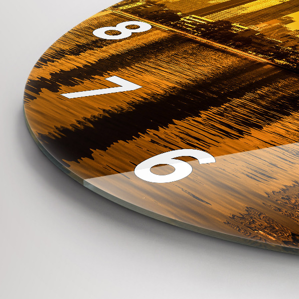 Kerek fali üvegóra Zhujiang folyó