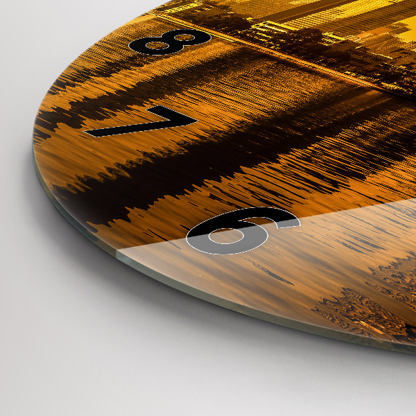 Kerek fali üvegóra Zhujiang folyó