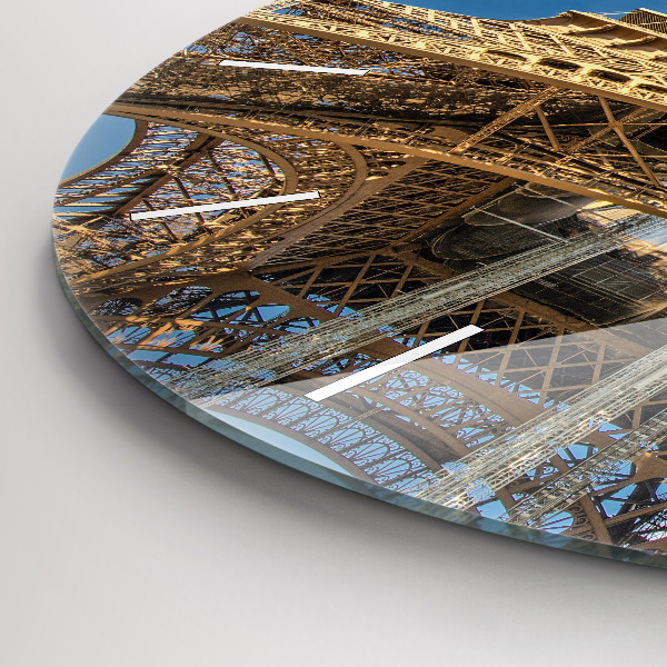 Kerek fali üvegóra Franciaország Eiffel-torony