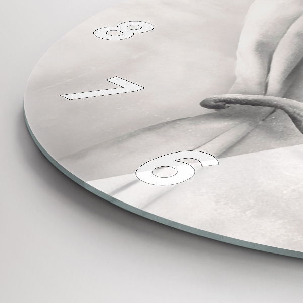 Kerek fali üvegóra Elefánt