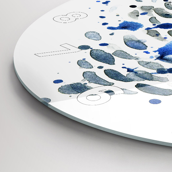 Kerek fali üvegóra Bagoly pillantást