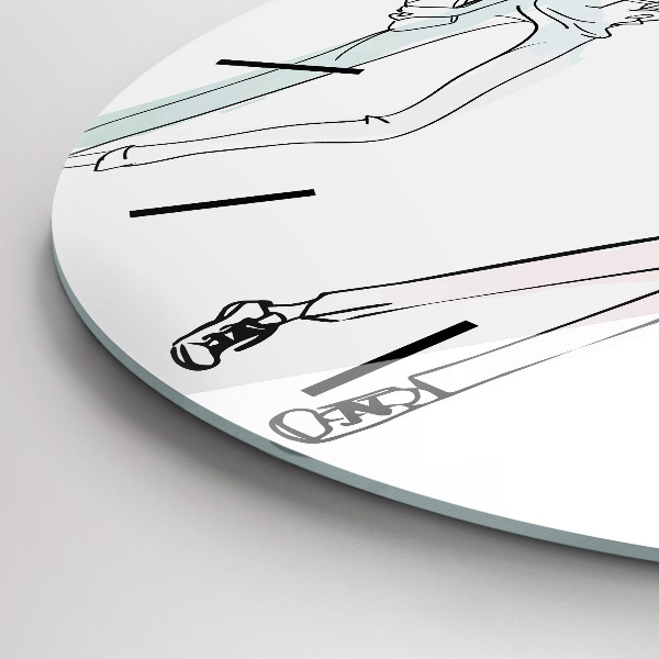 Kerek fali üvegóra Női divat