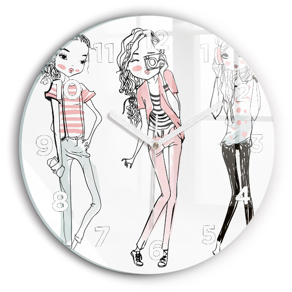 Kerek fali üvegóra Női divat