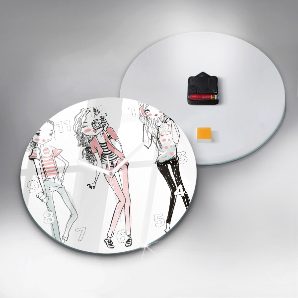 Kerek fali üvegóra Női divat