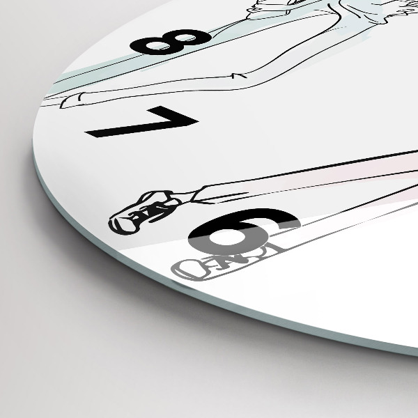 Kerek fali üvegóra Női divat