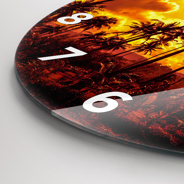 Kerek fali üvegóra Thaiföld Klong Prao Beach