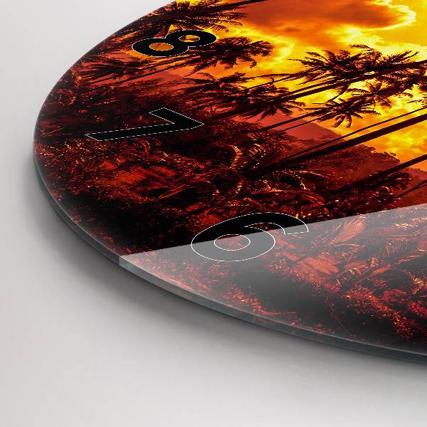 Kerek fali üvegóra Thaiföld Klong Prao Beach